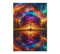 Rompecabezas 1000pcs(38x26cm) Para Adolescentes Galactic Glade Reflections Rompecabezas Juegos Divertidos Regalos De Decoración Perfectos Para Amigos Y Familiares 1000pcs(38x26cm)