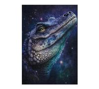 Rompecabezas 1000pcs(38x26cm) Para Adolescentes Galactic Lizard Art Print-11 Rompecabezas Juegos Divertidos Regalos De Decoración Perfectos Para Amigos Y Familiares 1000pcs(38x26cm)