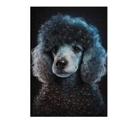 Rompecabezas 1000pcs(38x26cm) Para Adolescentes Galactic Poodle Celestial Companion Rompecabezas Para Adultos Juegos Familiares Regalo De Cumpleaños Desafío Educativo 1000pcs(38x26cm)