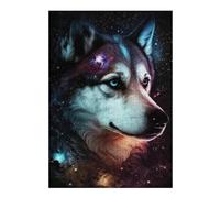 Rompecabezas 1000pcs(38x26cm) Para Adolescentes Galactic Wolf Portrait -43 Rompecabezas Juegos Divertidos Regalos De Decoración Perfectos Para Amigos Y Familiares 1000pcs(38x26cm)
