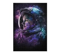 Rompecabezas 1000pcs(38x26cm) Para Adultos Cosmic Astronaut Portrait-8 Rompecabezas Juguetes Antiestrés Decoración Del Hogar Ayuda A Ejercitar El Cerebro 1000pcs(38x26cm)