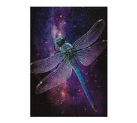 Rompecabezas 1000pcs(38x26cm) Para Adultos Cosmic Dragonfly Art Print-6 Rompecabezas Para Adultos Juguetes Antiestrés Desafío Difícil Regalos Únicos Para Cumpleaños