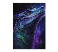 Rompecabezas 1000pcs(38x26cm) Para Adultos Galactic Lizard Art Print-5 Rompecabezas Para Adultos Juegos Relajantes Pero Divertidos Y Humorísticos Para Cumpleaños, Navidad 1000pcs(38x26cm)