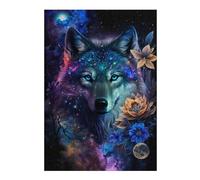 Rompecabezas 1000pcs(38x26cm) Para Adultos Galactic Wolf Fantasy Art Print -4 Rompecabezas Para Adultos Juegos De Relajación Que Mejoran La Memoria Regalos Para Reducir El Estrés 1000pcs(38x26cm)