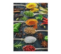 Rompecabezas 1000pcs(38x26cm) Para Adultos Spice Blends for Cooking-5 Rompecabezas Para Adultos Juegos De Relajación Que Mejoran La Memoria Regalos Para Reducir El Estrés 1000pcs(38x26cm)