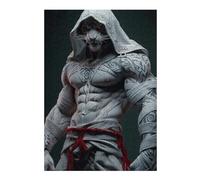 Rompecabezas 1000pcs(38x26cm) Para Adultos White Tiger Warrior Statue Rompecabezas Para Adultos Juegos Relajantes Pero Divertidos Y Humorísticos Para Cumpleaños, Navidad 1000pcs(38x26cm)