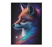 Rompecabezas 1000pcs(52x38cm) Cosmic Fox Portrait Artwork-1 Rompecabezas Para Adultos Juego De Ingenio Vacaciones En Casa Matar El Tiempo Oferta Como Regalo Para Toda La Familia 1000pcs(52x38cm)