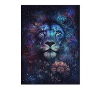 Rompecabezas 1000pcs(52x38cm) Cosmic Lion Art Print-6 Rompecabezas Para Adultos Juego De Ingenio Vacaciones En Casa Matar El Tiempo Oferta Como Regalo Para Toda La Familia 1000pcs(52x38cm)