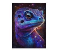 Rompecabezas 1000pcs(52x38cm) Cosmic Lizard Portrait Rompecabezas Para Adultos Juego De Ingenio Vacaciones En Casa Matar El Tiempo Oferta Como Regalo Para Toda La Familia 1000pcs(52x38cm)