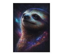 Rompecabezas 1000pcs(52x38cm) Cosmic Sloth Portrait-16 Rompecabezas Para Adultos Juego De Ingenio Vacaciones En Casa Matar El Tiempo Oferta Como Regalo Para Toda La Familia 1000pcs(52x38cm)