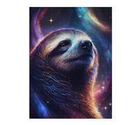 Rompecabezas 1000pcs(52x38cm) Cosmic Sloth Portrait-19 Rompecabezas Para Adultos Juego De Ingenio Vacaciones En Casa Matar El Tiempo Oferta Como Regalo Para Toda La Familia 1000pcs(52x38cm)