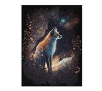 Rompecabezas 1000pcs(52x38cm) Enchanted Fox in Starry Night Rompecabezas Para Adultos Juego De Ingenio Vacaciones En Casa Matar El Tiempo Oferta Como Regalo Para Toda La Familia 1000pcs(52x38cm)