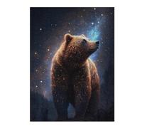 Rompecabezas 1000pcs(52x38cm) Galactic Bear Majesty Rompecabezas Para Adultos Juego De Ingenio Vacaciones En Casa Matar El Tiempo Oferta Como Regalo Para Toda La Familia 1000pcs(52x38cm)