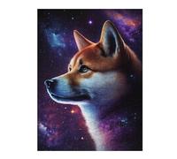 Rompecabezas 1000pcs(52x38cm) Para Adolescentes Cosmic Canine Profile Rompecabezas Para Adultos Juegos Familiares Regalo De Cumpleaños Desafío Educativo 1000pcs(52x38cm)