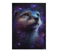 Rompecabezas 1000pcs(52x38cm) Para Adolescentes Cosmic Otter Portrait-5 Rompecabezas Juegos Divertidos Regalos De Decoración Perfectos Para Amigos Y Familiares 1000pcs(52x38cm)