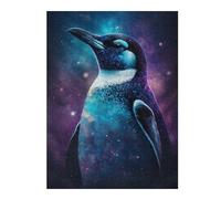 Rompecabezas 1000pcs(52x38cm) Para Adolescentes Cosmic Penguin Art Print-6 Rompecabezas Para Adultos Juegos Relajantes Pero Divertidos Y Humorísticos Desafiantes De Completar 1000pcs(52x38cm)