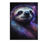 Rompecabezas 1000pcs(52x38cm) Para Adolescentes Cosmic Sloth Art Print-1 Rompecabezas Para Adultos Juegos Familiares Regalo De Cumpleaños Desafío Educativo 1000pcs(52x38cm)