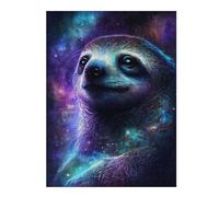 Rompecabezas 1000pcs(52x38cm) Para Adolescentes Cosmic Sloth Portrait-22 Rompecabezas Para Adultos Juegos Familiares Regalos De Cumpleaños Para Amigos Y Familiares 1000pcs(52x38cm)