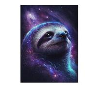 Rompecabezas 1000pcs(52x38cm) Para Adolescentes Cosmic Sloth Portrait-9 Rompecabezas Juegos Divertidos Regalos De Decoración Perfectos Para Amigos Y Familiares 1000pcs(52x38cm)