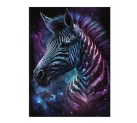 Rompecabezas 1000pcs(52x38cm) Para Adolescentes Cosmic Zebra Art Print-1 Rompecabezas Para Adultos Juegos Familiares Regalos De Cumpleaños Para Amigos Y Familiares 1000pcs(52x38cm)