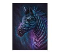 Rompecabezas 1000pcs(52x38cm) Para Adolescentes Cosmic Zebra Art Print-11 Rompecabezas Para Adultos Juegos Familiares Regalo De Cumpleaños Desafío Educativo 1000pcs(52x38cm)