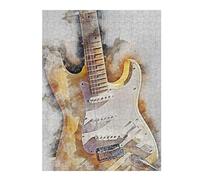 Rompecabezas 1000pcs(52x38cm) Para Adolescentes Electric Guitar 6 Rompecabezas Para Adultos Juegos Familiares Regalos De Cumpleaños Para Amigos Y Familiares 1000pcs(52x38cm)