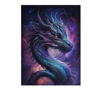 Rompecabezas 1000pcs(52x38cm) Para Adolescentes Fantasy Dragon Artwork -7 Rompecabezas Juegos Divertidos Regalos De Decoración Perfectos Para Amigos Y Familiares 1000pcs(52x38cm)
