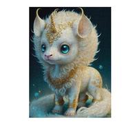 Rompecabezas 1000pcs(52x38cm) Para Adolescentes Fantasy Unicorn Baby Toy Rompecabezas Juegos Divertidos Regalos De Decoración Perfectos Para Amigos Y Familiares 1000pcs(52x38cm)