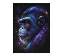Rompecabezas 1000pcs(52x38cm) Para Adolescentes Galactic Gorilla Portrait Rompecabezas Para Adultos Juegos Familiares Regalos De Cumpleaños Para Amigos Y Familiares 1000pcs(52x38cm)