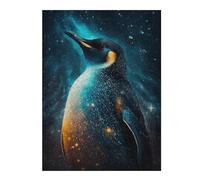 Rompecabezas 1000pcs(52x38cm) Para Adolescentes Galactic Penguin Majesty Rompecabezas Juegos Divertidos Regalos De Decoración Perfectos Para Amigos Y Familiares 1000pcs(52x38cm)