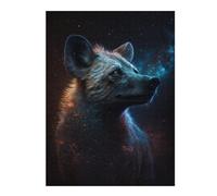 Rompecabezas 1000pcs(52x38cm) Para Adolescentes Galactic Wolf Portrait-32 Rompecabezas Para Adultos Juegos Relajantes Pero Divertidos Y Humorísticos Desafiantes De Completar 1000pcs(52x38cm)