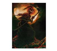 Rompecabezas 1000pcs(52x38cm) Para Adolescentes Halloween Grim Reaper Art Print Rompecabezas Para Adultos Juegos Familiares Regalo De Cumpleaños Desafío Educativo 1000pcs(52x38cm)