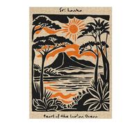 Rompecabezas 1000pcs(52x38cm) Para Adolescentes Sri Lanka Landscape Art Print Rompecabezas Para Adultos Juguetes Antiestrés Mejora La Memoria Es Ideal Como Regalo 1000pcs(52x38cm)