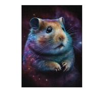 Rompecabezas 1000pcs(52x38cm) Para Adultos Cosmic Hamster Art Print-6 Rompecabezas Para Adultos Juegos De Relajación Que Mejoran La Memoria Regalos Para Reducir El Estrés 1000pcs(52x38cm)