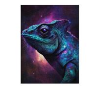 Rompecabezas 1000pcs(52x38cm) Para Adultos Galactic Lizard Art Print-14 Rompecabezas Para Adultos Juego Familiar Corte De Precisión Para Cumpleaños, Navidad 1000pcs(52x38cm)