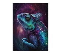 Rompecabezas 1000pcs(52x38cm) Para Adultos Galactic Lizard Art Print-17 Rompecabezas Para Adultos Juegos Relajantes Pero Divertidos Y Humorísticos Para Cumpleaños, Navidad 1000pcs(52x38cm)