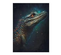 Rompecabezas 1000pcs(52x38cm) Para Adultos Galactic Lizard Artwork-1 Rompecabezas Juguetes Antiestrés Decoración Del Hogar Ayuda A Ejercitar El Cerebro 1000pcs(52x38cm)