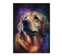 Rompecabezas 1000pcs(52x38cm) Para Adultos Golden Retriever Galaxy Art Print-13 Rompecabezas Para Adultos Juegos Relajantes Regalos Para Mujeres Diversión En Casa Actividades, 1000pcs(52x38cm)