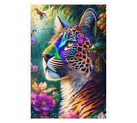 Rompecabezas 1000pcs(75x50cm) Colorful Amazon Jaguar Rompecabezas Para Adultos Juego De Ingenio Vacaciones En Casa Matar El Tiempo Oferta Como Regalo Para Toda La Familia 1000pcs(75x50cm)