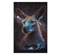 Rompecabezas 1000pcs(75x50cm) Cosmic Kangaroo Portrait Rompecabezas Para Adultos Juego De Ingenio Vacaciones En Casa Matar El Tiempo Oferta Como Regalo Para Toda La Familia 1000pcs(75x50cm)