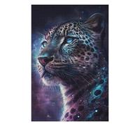 Rompecabezas 1000pcs(75x50cm) Para Adolescentes Galactic Leopard Portrait -2 Rompecabezas Para Adultos Juegos Familiares Regalo De Cumpleaños Desafío Educativo 1000pcs(75x50cm)