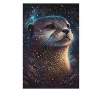 Rompecabezas 1000pcs(75x50cm) Para Adolescentes Galactic Otter Majesty -1 Rompecabezas Para Adultos Juegos Familiares Regalo De Cumpleaños Desafío Educativo 1000pcs(75x50cm)