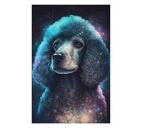 Rompecabezas 1000pcs(75x50cm) Para Adolescentes Galactic Poodle Art Print Rompecabezas Juegos Divertidos Regalos De Decoración Perfectos Para Amigos Y Familiares 1000pcs(75x50cm)