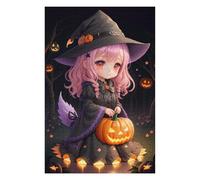 Rompecabezas 1000pcs(75x50cm) Para Adolescentes Halloween Witch Costume Rompecabezas Para Adultos Juegos Familiares Regalos De Cumpleaños Para Amigos Y Familiares 1000pcs(75x50cm)
