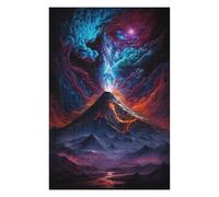 Rompecabezas 1000pcs(75x50cm) Para Adolescentes Volcanic Fantasy Landscape Rompecabezas Para Adultos Juegos Familiares Regalo De Cumpleaños Desafío Educativo 1000pcs(75x50cm)