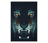 Rompecabezas 1000pcs(75x50cm) Para Adolescentes Wild Tiger Face Rompecabezas Para Adultos Juegos Familiares Regalo De Cumpleaños Desafío Educativo 1000pcs(75x50cm)