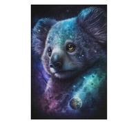 Rompecabezas 1000pcs(75x50cm) Para Adultos Cosmic Koala Celestial Wildlife Art-2 Rompecabezas Para Adultos Juegos Relajantes Regalos Para Mujeres Diversión En Casa Actividades, 1000pcs(75x50cm)