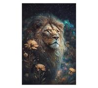 Rompecabezas 1000pcs(75x50cm) Para Adultos Galactic Lion Majesty -3 Rompecabezas Para Adultos Juegos Relajantes Pero Divertidos Y Humorísticos Para Cumpleaños, Navidad 1000pcs(75x50cm)