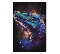 Rompecabezas 1000pcs(75x50cm) Para Adultos Galactic Lizard Art Print-2 Rompecabezas Juguetes Antiestrés Decoración Del Hogar Ayuda A Ejercitar El Cerebro 1000pcs(75x50cm)