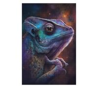 Rompecabezas 1000pcs(75x50cm) Para Adultos Galactic Lizard Artwork Rompecabezas Para Adultos Juego Familiar Corte De Precisión Para Cumpleaños, Navidad 1000pcs(75x50cm)